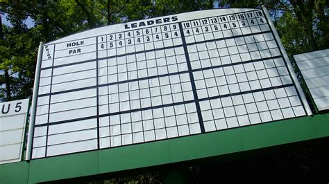 flashscore golf leaderboard